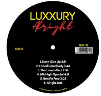 LP Luxxury: Alright CLR