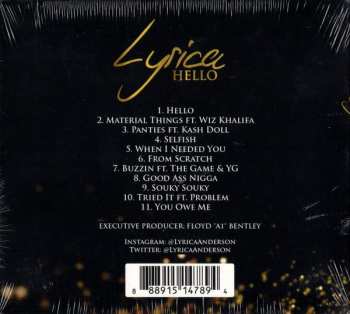 CD Lyrica Anderson: Hello DIGI