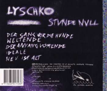 CD Lyschko: Stunde Null