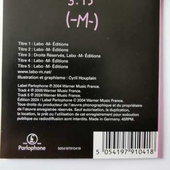 LP -M-: Ma Mélodie LTD | PIC