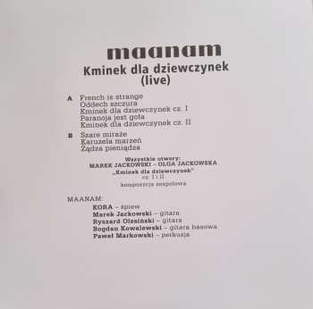 2LP Maanam: Live / Kminek Dla Dziewczynek