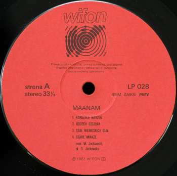 LP Maanam: Maanam