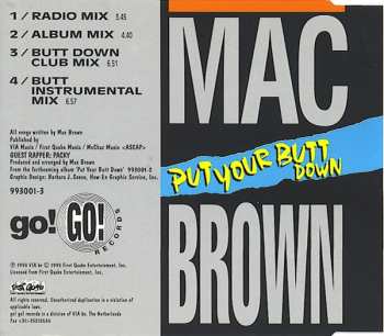 CD Mac Brown: Put Your Butt Down