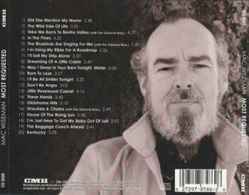 CD Mac Wiseman: Most Requested