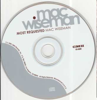 CD Mac Wiseman: Most Requested