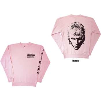 Marchandises Machine Gun Kelly: Machine Gun Kelly Unisex Sweatshirt: Pink Face (back & Sleeve Print) (medium) M