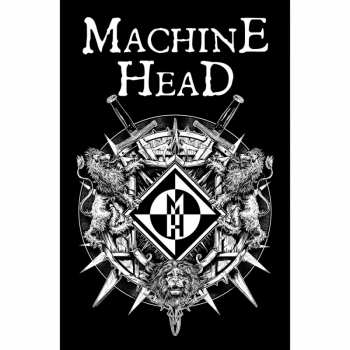 Merch Machine Head: Poster textile Crest