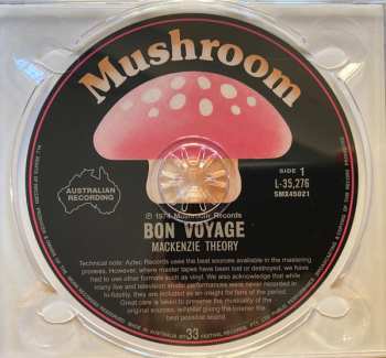 CD Mackenzie Theory: Bon Voyage (Live At Dallas Brooks Hall May Fifteen)