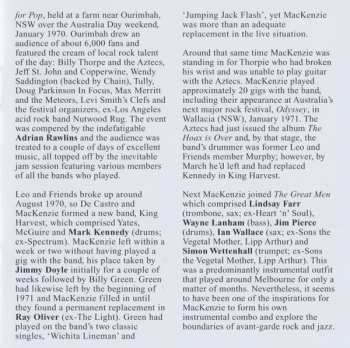 CD Mackenzie Theory: Out Of The Blue