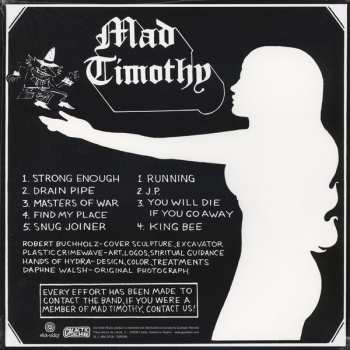 LP Mad Timothy: A Very Snug Joiner