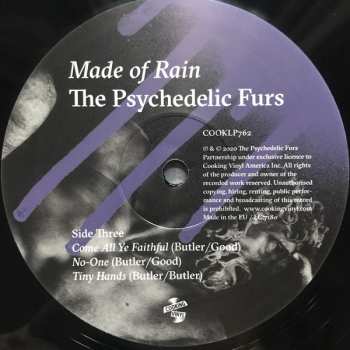 2LP The Psychedelic Furs: Made Of Rain