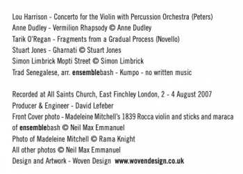 CD Madeleine Mitchell: FiddleSticks