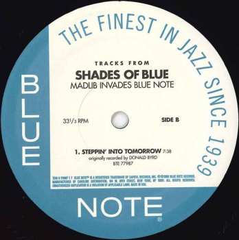 LP Madlib: Tracks From Shades Of Blue (Madlib Invades Blue Note)