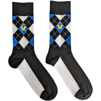 Merch Madness: Chaussettes à la cheville Crown & M Blue Diamond