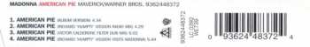 CD Madonna: American Pie
