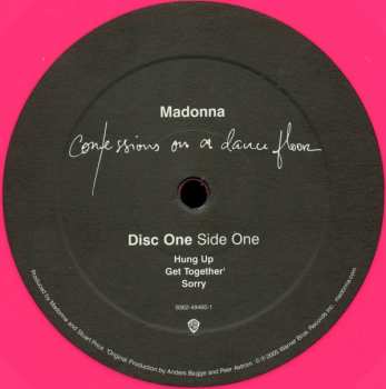 2LP Madonna: Confessions On A Dance Floor LTD | CLR