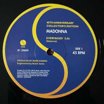 LP Madonna: Everybody LTD