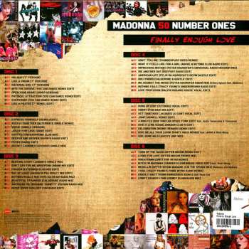 6LP/Coffret Madonna: Finally Enough Love (50 Number Ones) LTD | CLR