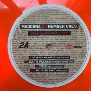 6LP/Coffret Madonna: Finally Enough Love (50 Number Ones) LTD | CLR