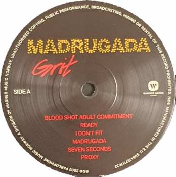 LP Madrugada: Grit
