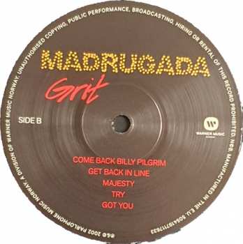 LP Madrugada: Grit