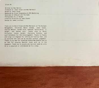 CD Mae Martin: I’m A TV