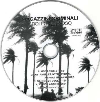 LP/CD Magazzini Criminali: Crollo Nervoso