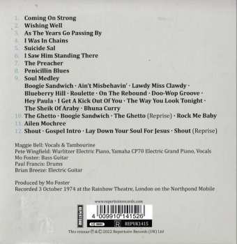 CD Maggie Bell: Live At The Rainbow 1974 DIGI