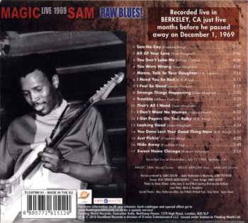CD Magic Sam: Live 1969: Raw Blues!