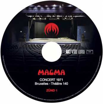 2CD Magma: Concert 1971 - Bruxelles - Théâtre 140