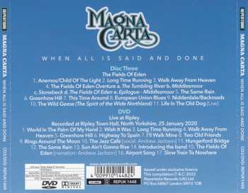 3CD/DVD/Coffret Magna Carta: When All Is Said And Done