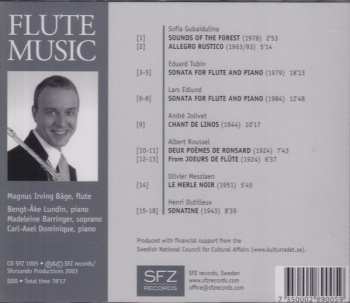 CD Magnus Irving Båge: Flute Music