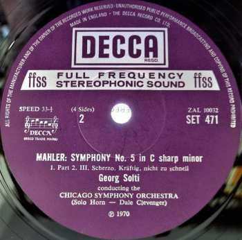 CD Georg Solti: Mahler: Symphony 5