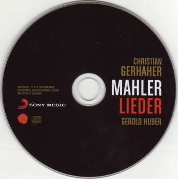CD Gustav Mahler: Lieder