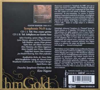 2CD Gustav Mahler: Symphonie Nr. 8