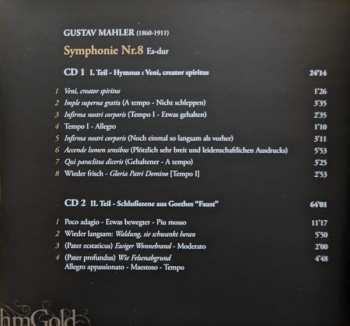 2CD Gustav Mahler: Symphonie Nr. 8