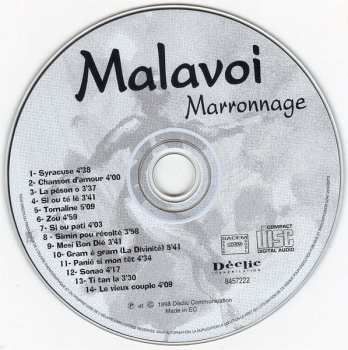 CD Malavoi: Marronnage