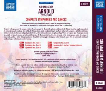 6CD/Coffret Malcolm Arnold: Complete Symphonies And Dances