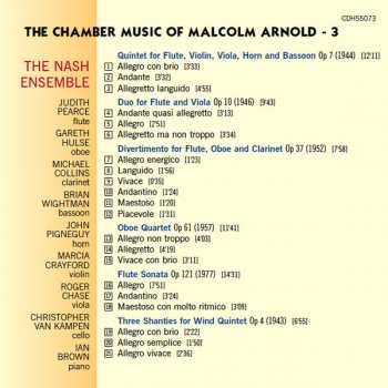 CD Malcolm Arnold: The Chamber Music Of Malcolm Arnold - 3