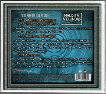 3CD/Coffret Maldita Vecindad y Los Hijos Del 5to. Patio: Tesoros De Colección