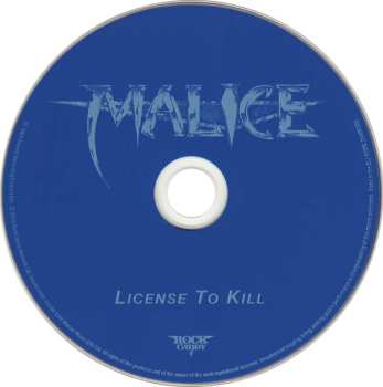 CD Malice: License To Kill