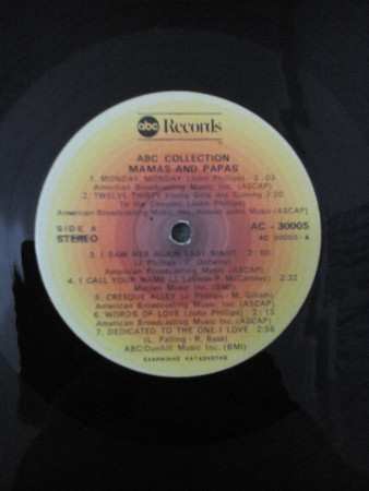 LP The Mamas & The Papas: The ABC Collection