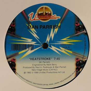 LP Man Parrish: Hip Hop, Be Bop (Don't Stop) / Heatstroke