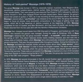 CD Maneige: Libre Service – Self-Service