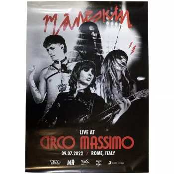 Marchandises Måneskin: Maneskin Poster: Live At Circo Massimo 2022 (ex-tour)