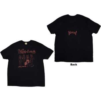 Marchandises Måneskin: Maneskin Unisex T-shirt: Teatro D'ira Doodles (back Print & Ex-tour) (xx-large) XXL