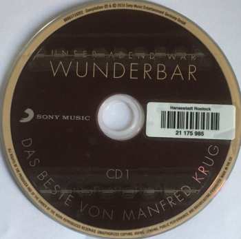 2CD Manfred Krug: Unser Abend War Wunderbar - Das Beste Von Manfred Krug