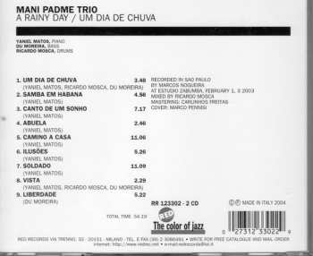CD Mani Padme Trio: A Rainy Day (Um Dia De Chuva)