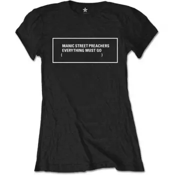 Femmes T-shirt Everything Must Go Monochrome 