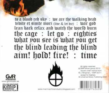 CD Man.Machine.Industry: Lean Back, Relax And Watch The World Burn